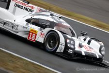 【2015 ポルシェ 919HYBRID】この富士で、ポルシェが安定した速さを発揮しました。ポルシェらしくフォルムも美しいですね。